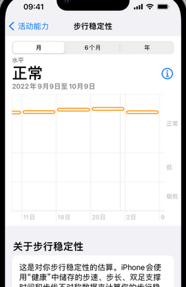 祁连iPhone手机维修如何在iPhone开启'步行稳定性通知'