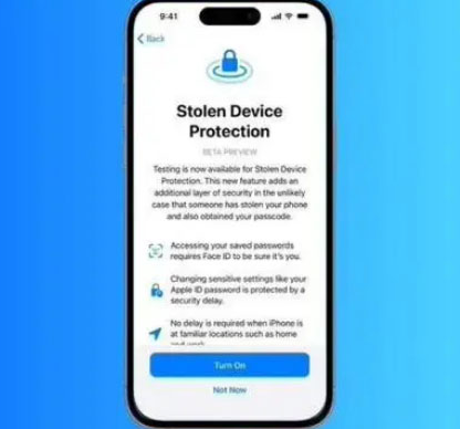 祁连苹果授权维修店分享被盗设备保护功能开启方法 