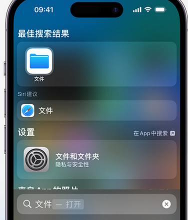 祁连apple维修中心分享iPhone文件应用中存储和找到下载文件 