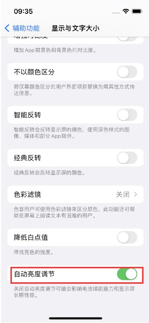 祁连苹果15维修店分享iPhone 15 Pro系列屏幕亮度 