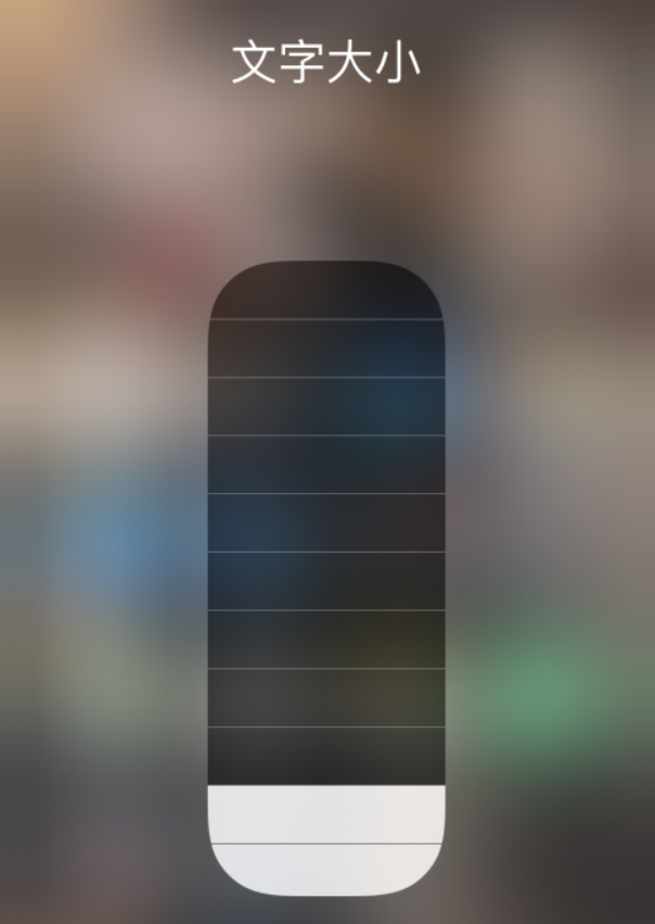 祁连苹果手机维修分享小技巧：在 iPhone 控制中心快速调节字体大小 